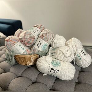 Lion Brand Thick & Quick in Carousel and Celebration